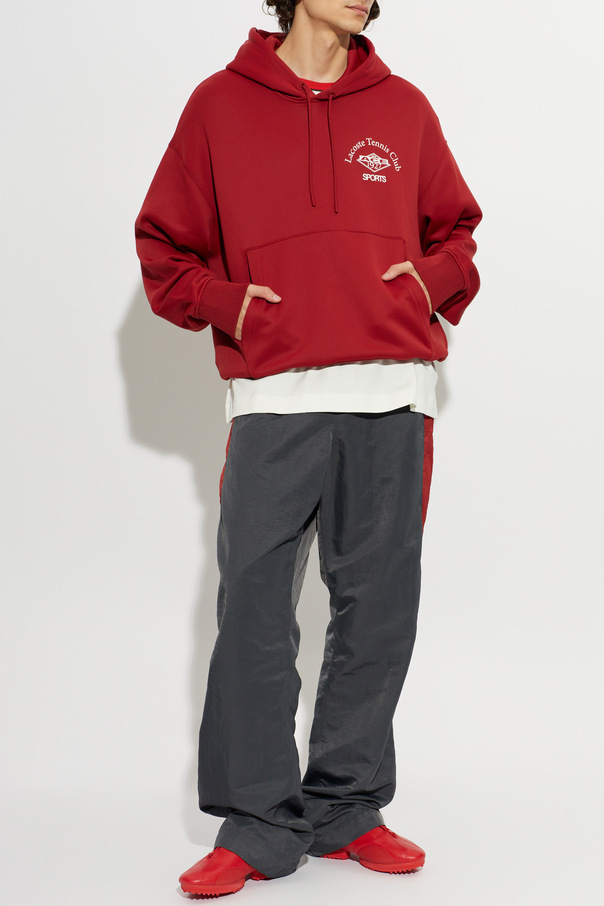 LACOSTE RUNWAY Hoodie with hood