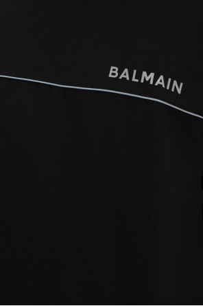 Balmain Balmain button-detail knitted midi dress