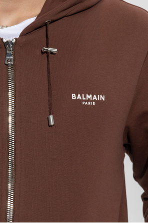 Balmain Balmain Kids reflective logo sweatshirt