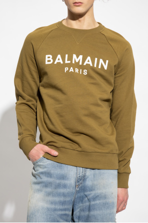 balmain Nero Sweatshirt with logo