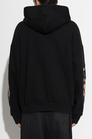 Amiri Sudadera con bordado colorido y lentejuelas brillantes