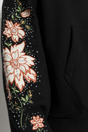 Amiri Sudadera con bordado colorido y lentejuelas brillantes