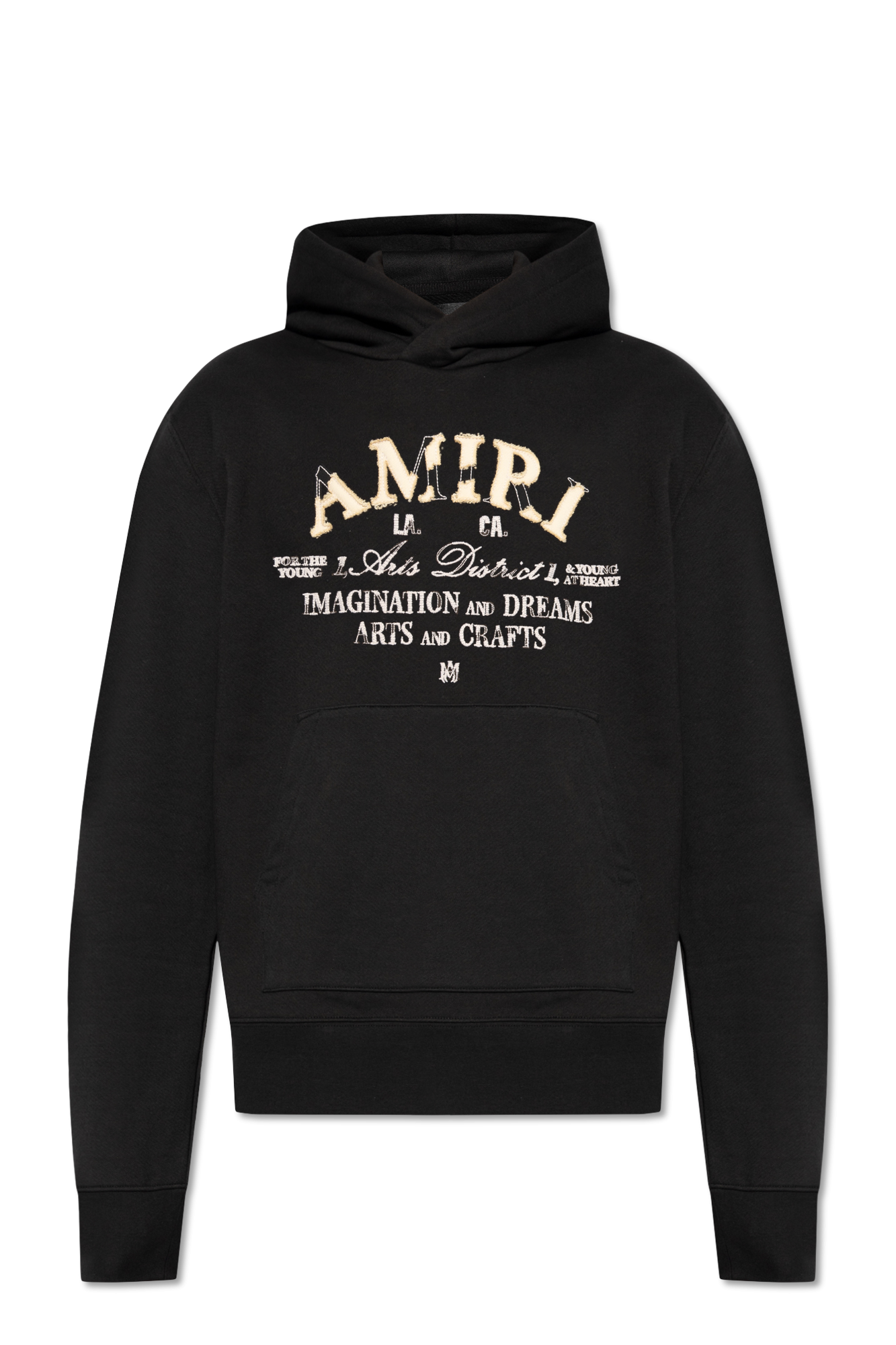 AMIRI Arts District Camp cotton shirt - Black