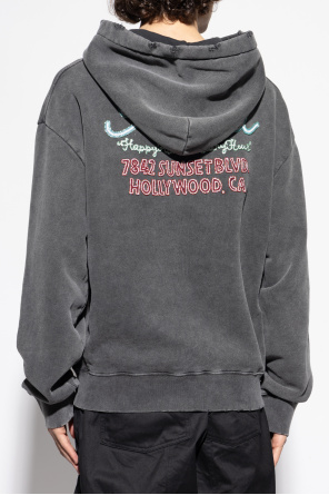 Amiri Sweatshirt with ‘vintage’ effect