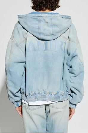 Amiri Vintage-effect denim jacket