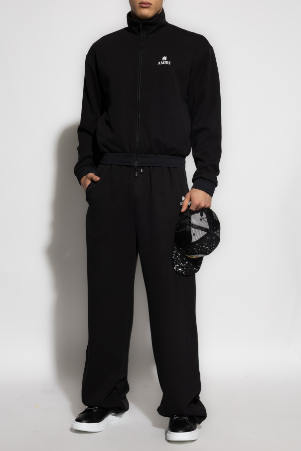 Amiri Sweatshirt with stand-up collar