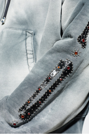 Amiri Sweatshirt with shimmering appliqués