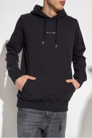1017 ALYX 9SM slogan-print zip-front hoodie