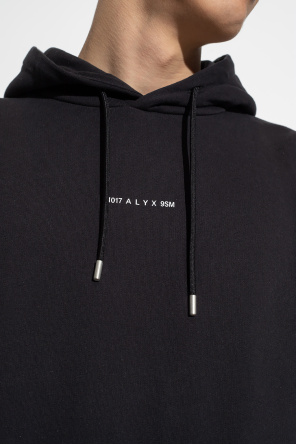 1017 ALYX 9SM slogan-print zip-front hoodie