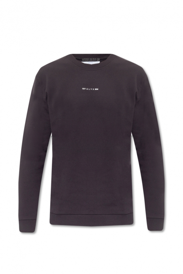 1017 ALYX 9SM Cotton sweatshirt Ribbed with logo