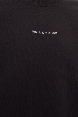 1017 ALYX 9SM Cotton size sweatshirt with logo