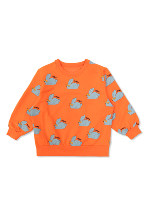 Sweatshirt with rabbit motif