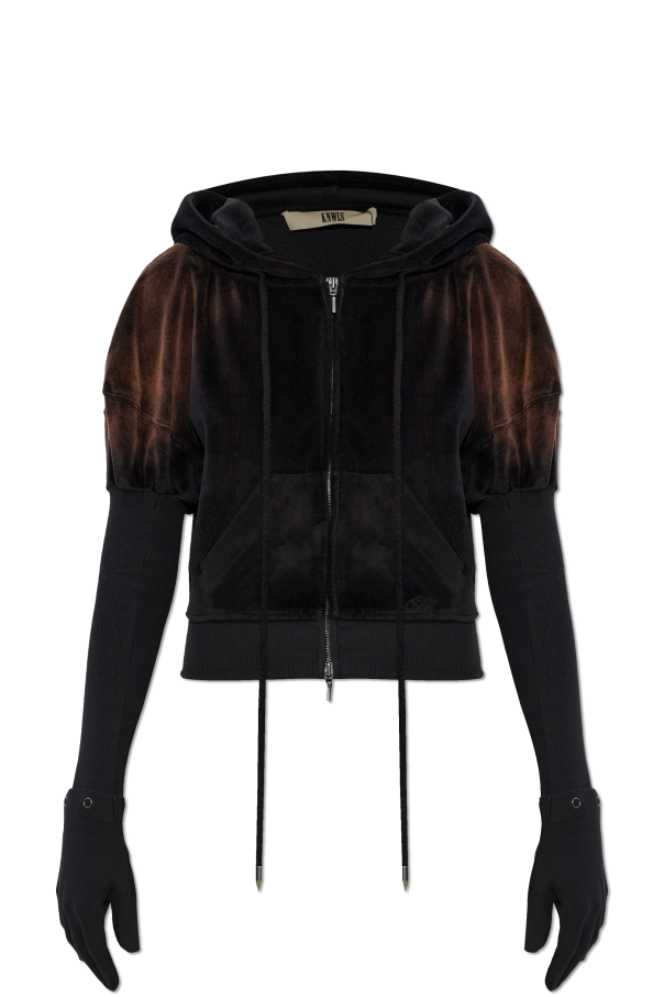 Velour sweatshirt ‘Paris’, zdjęcie 1 Velour sweatshirt ‘Paris’ od KNWLS