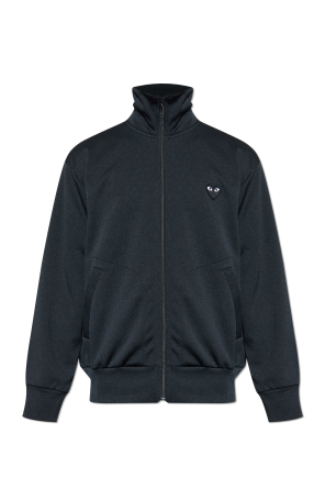 Sweatshirt with logo patch