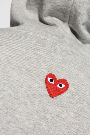 Comme des Garçons Play Bluza zapinana na zamek