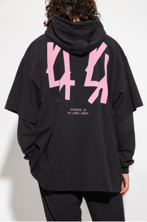 44 Label Group Printed hoodie