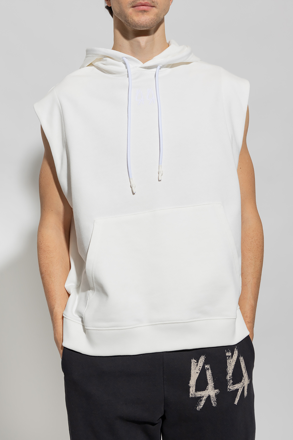 44 Label Group Sleeveless hoodie