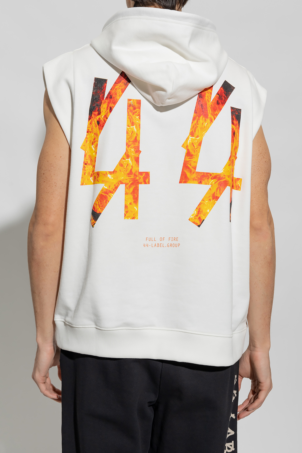 44 Label Group Sleeveless hoodie