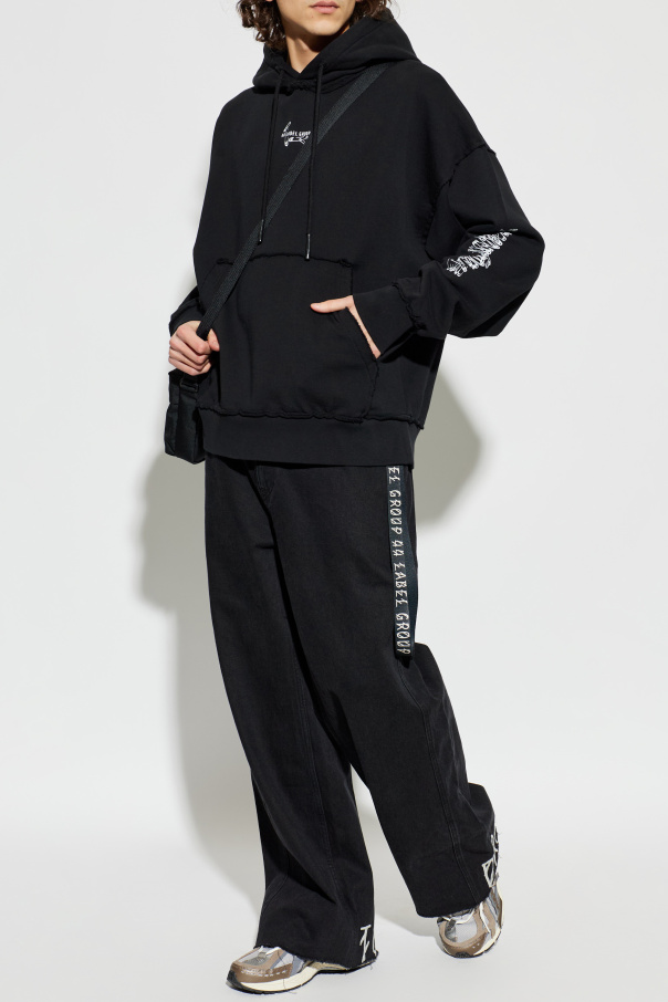 44 Label Group Sweatshirt with 'vintage' effect