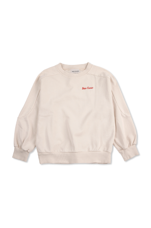 Sweatshirt with embroidered logo