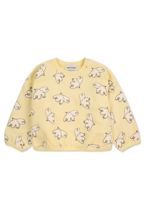 Bobo Choses Sweatshirt with bird motif