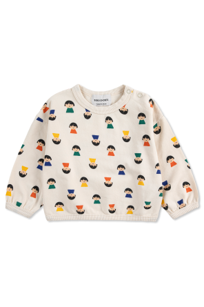 Sweatshirt with colorful print