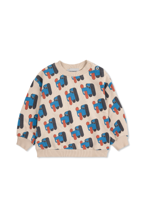 Sweatshirt with colorful print