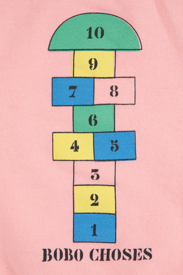 Bobo Choses Sudadera con estampado de colores