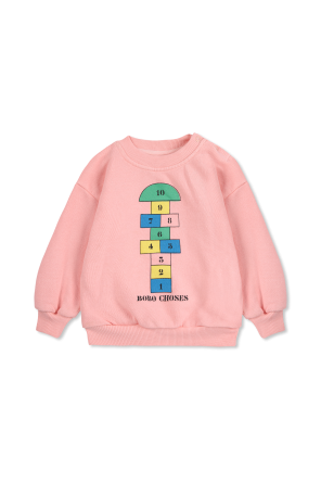 Sweatshirt with colorful print