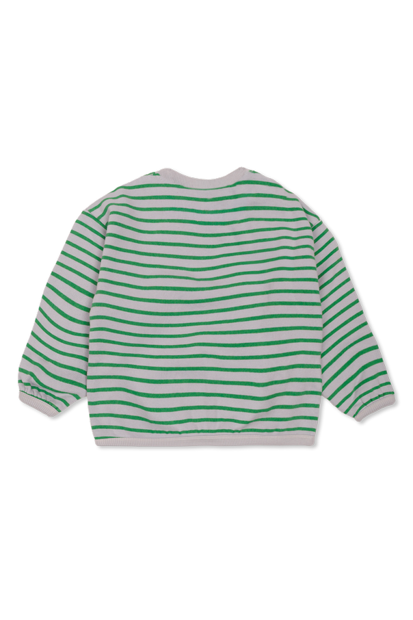 Bobo Choses Sweatshirt de algodão com logótipo bordado