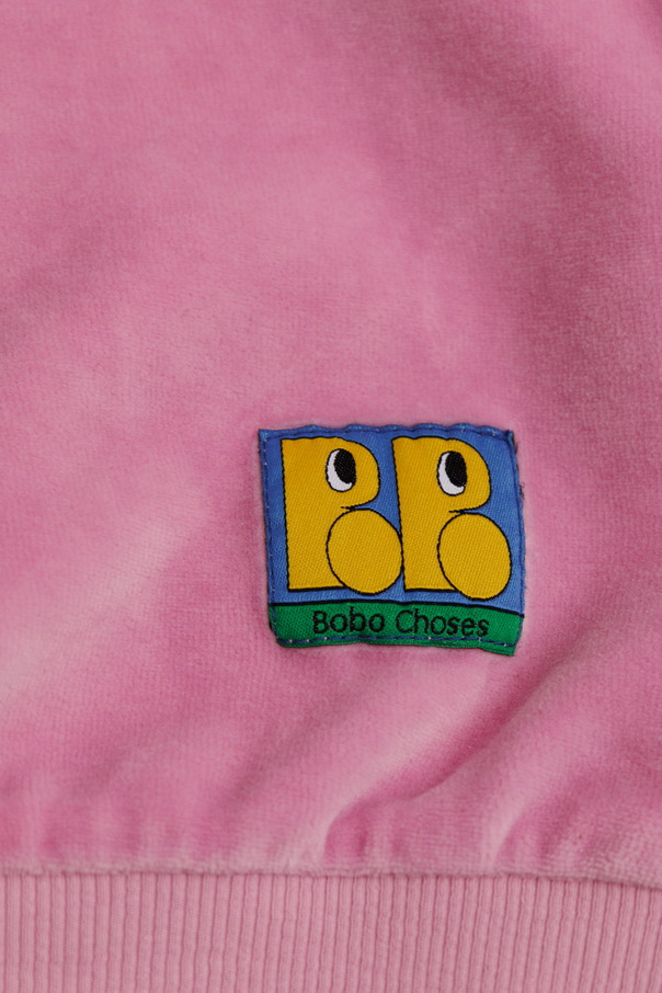 Bobo Choses Cotton sweatshirt with patch