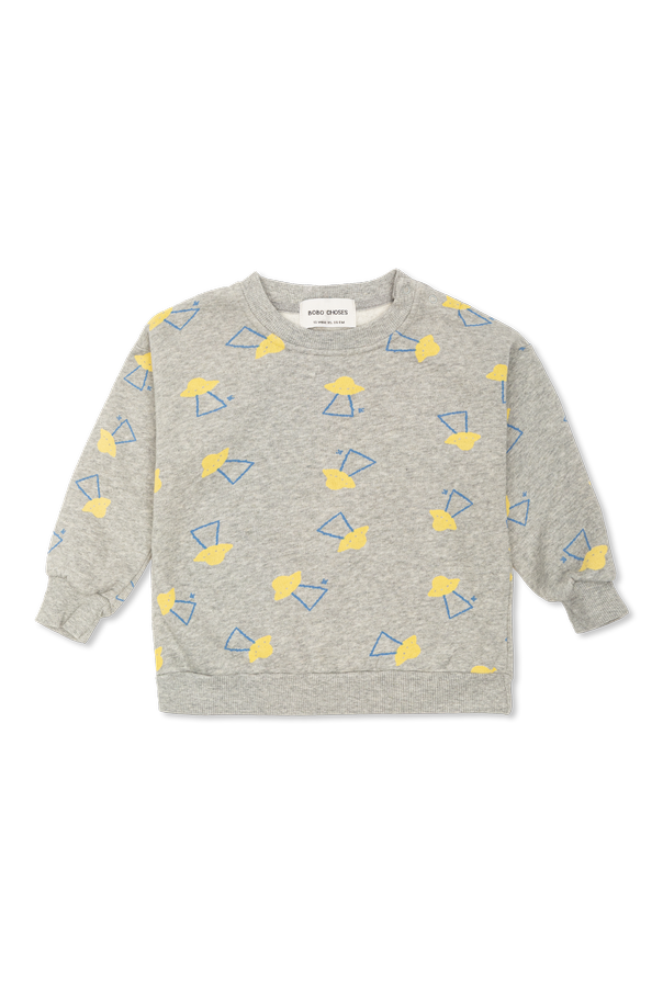 Cotton sweatshirt with a pattern od Bobo Choses