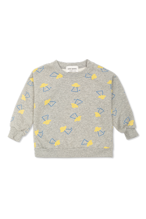 Sudadera de algodón con estampado