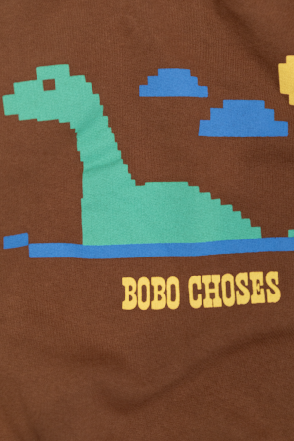 Bobo Choses Cotton sweatshirt with printed logo