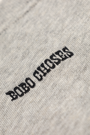 Bobo Choses Sudadera de algodón con logo bordado