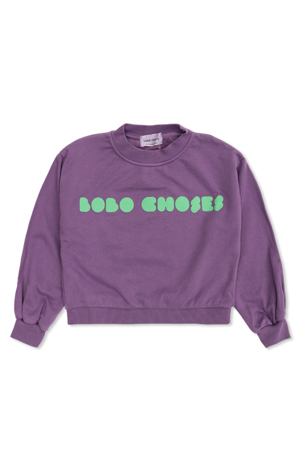 Sweatshirt with printed logo od Bobo Choses