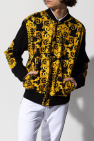 Durban spread collar jacket Barocco-printed sweatshirt