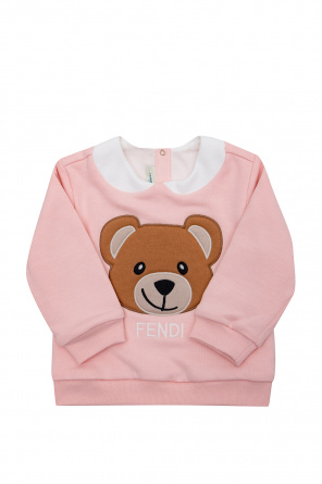 Fendi Kids embossed-logo longsleeved babygrow set