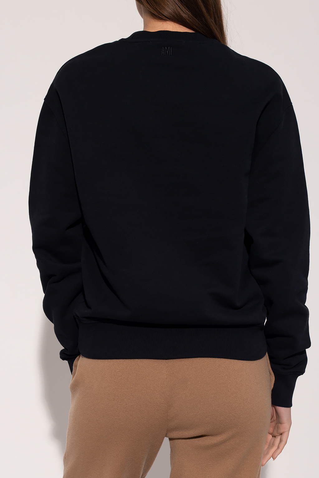 Ami Alexandre Mattiussi Gucci embroidered-collar polo shirt