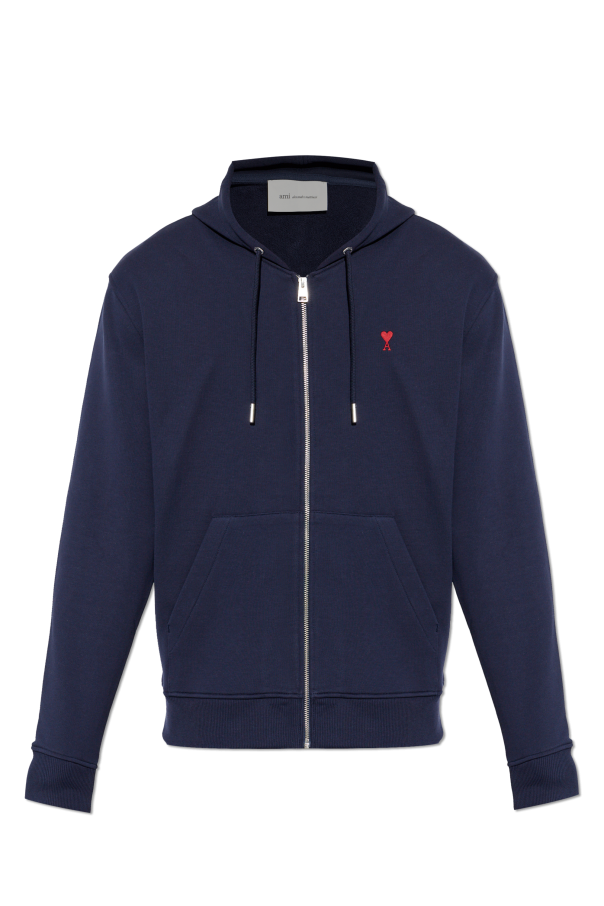 Sweatshirt with embroidered logo od Ami Alexandre Mattiussi