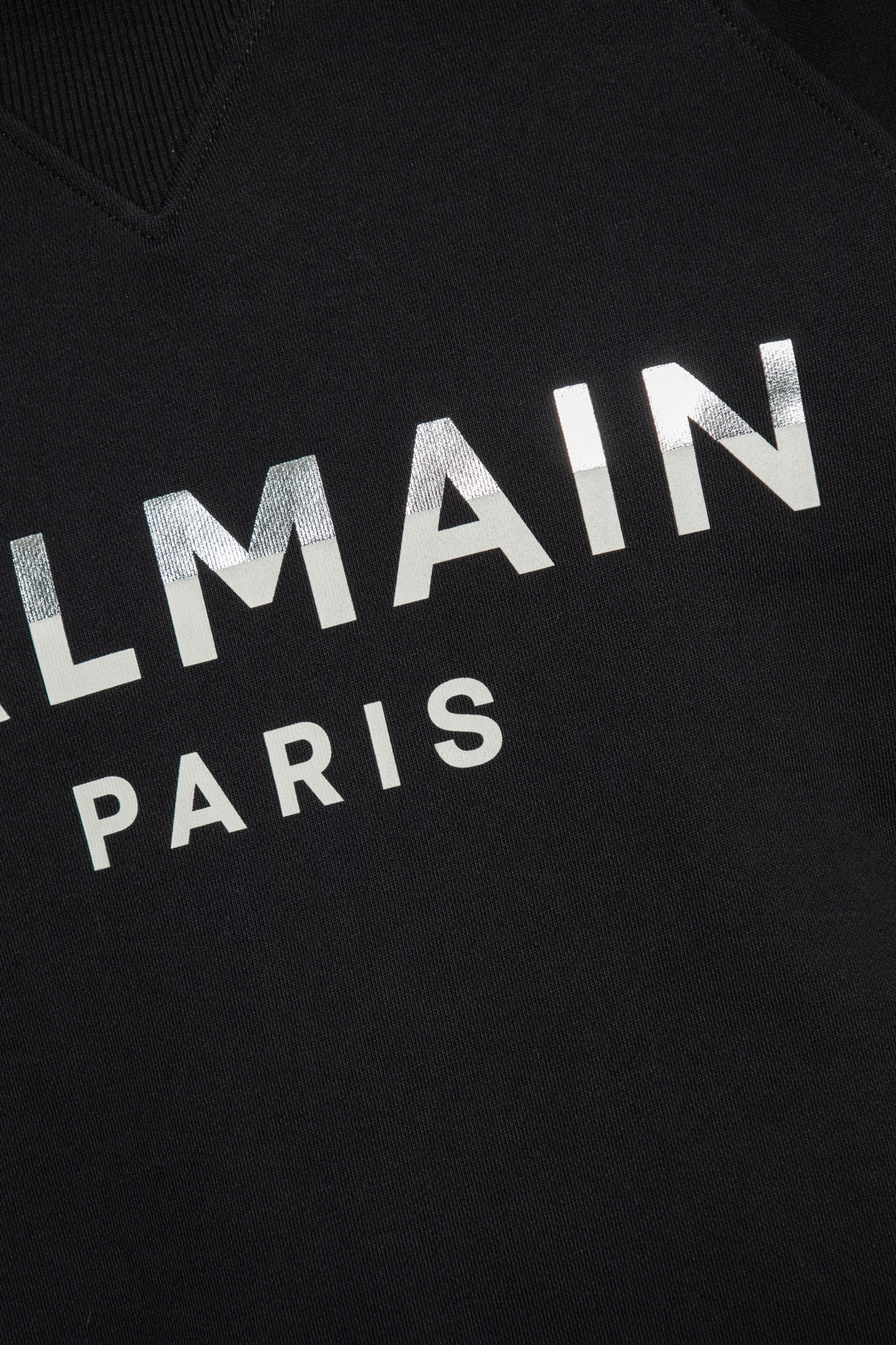 balmain dubbelknappt Sweatshirt with logo