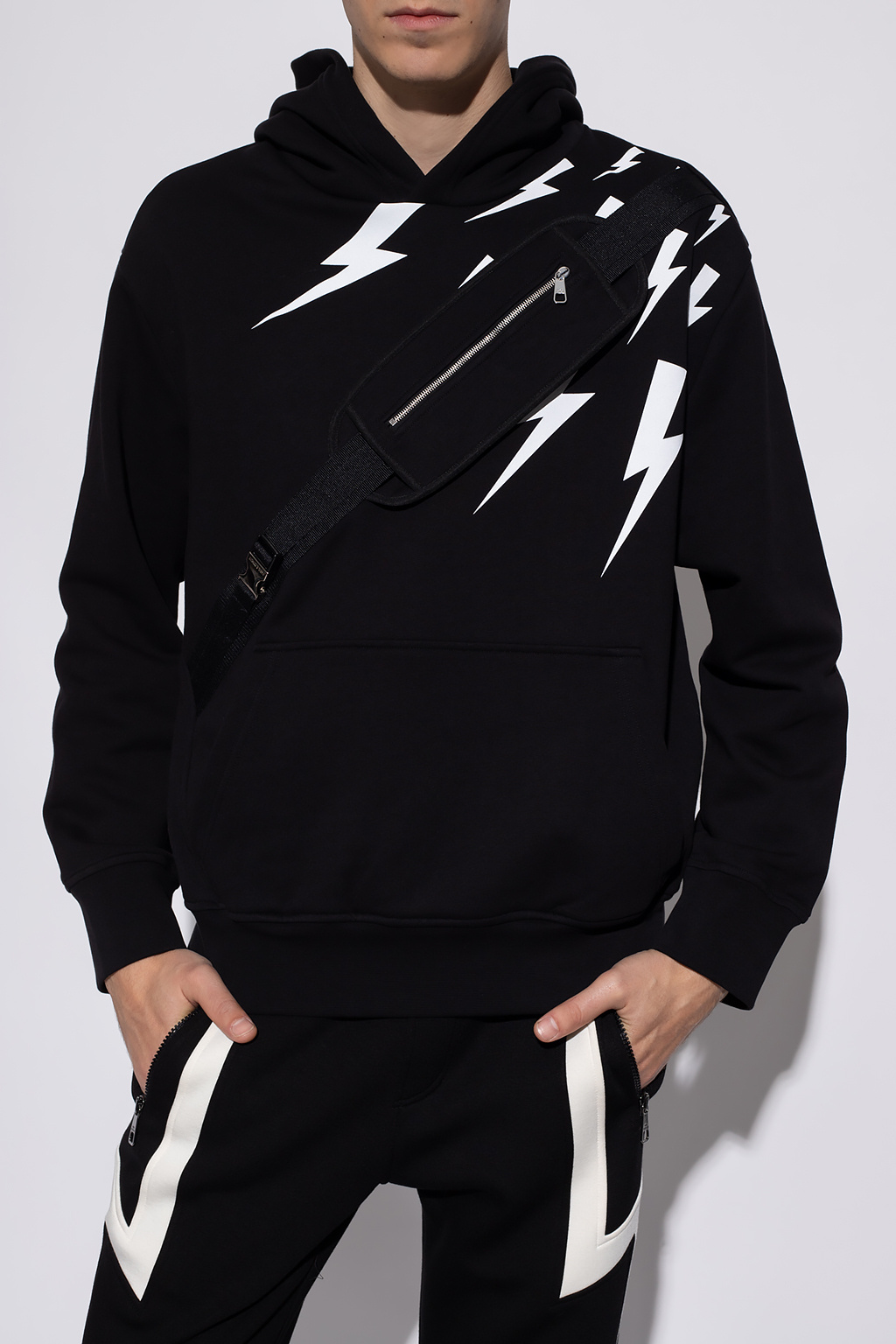 Neil Barrett hoodie T-Shirts with logo