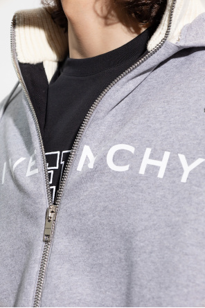 Givenchy Hoodie in contrasting fabrics