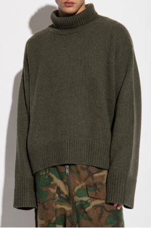 givenchy graphic Wool turtleneck sweater