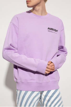 Ambush ellesse Sweatshirt met logo in roze tie-dye