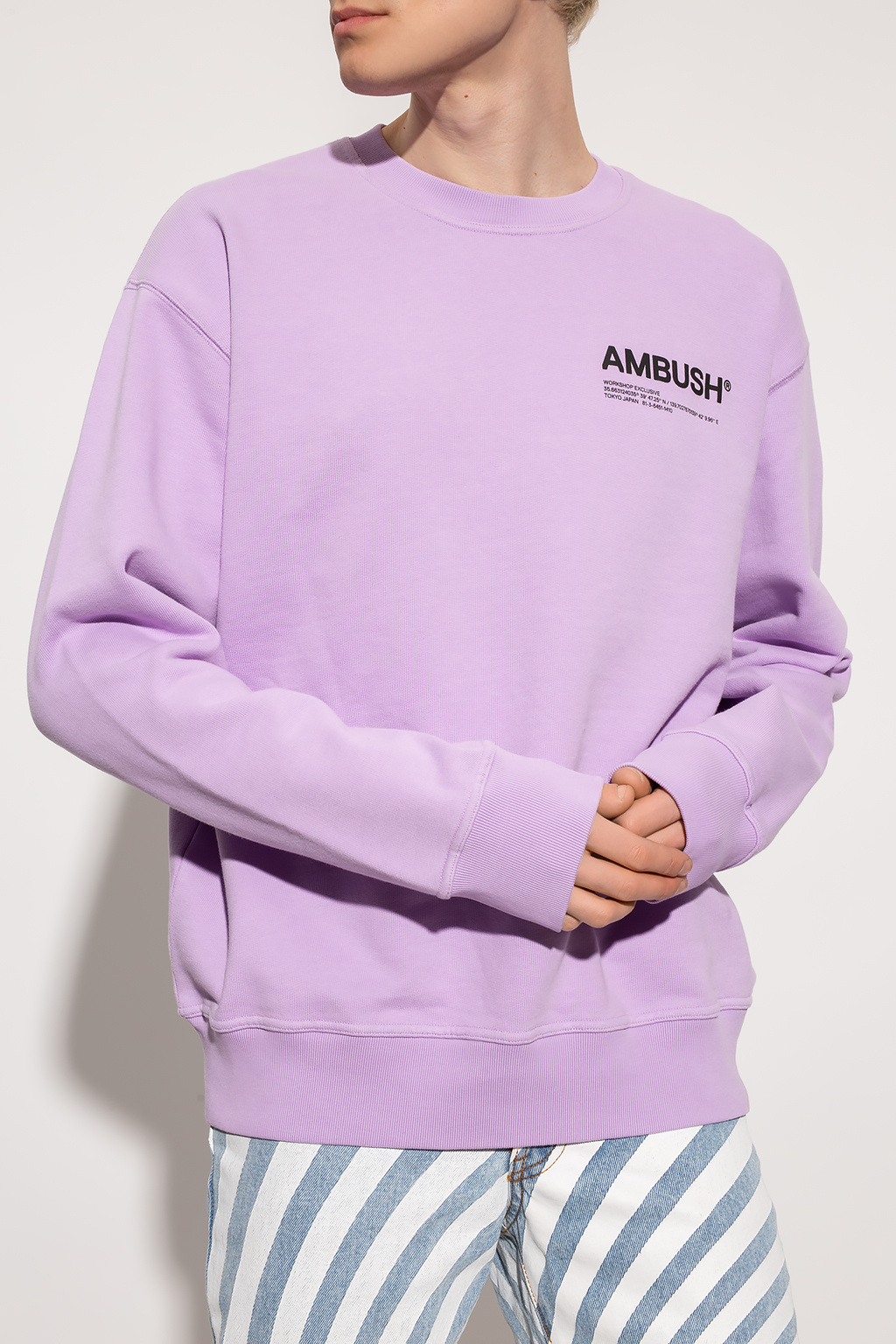 Ambush top sweatshirt with logo