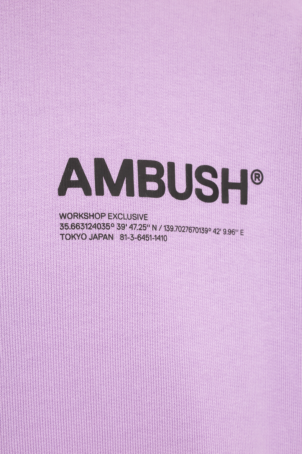 Ambush top sweatshirt with logo