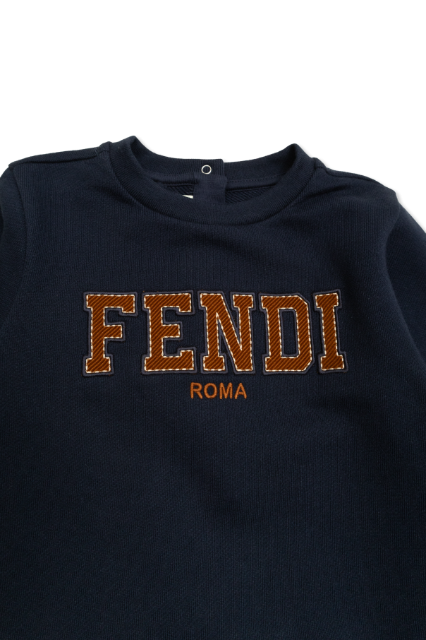 Fendi Kids Sudadera con logo
