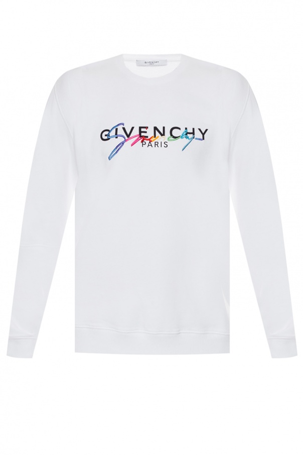 Givenchy Logo-embroidered sweatshirt | Men's Clothing | Vitkac