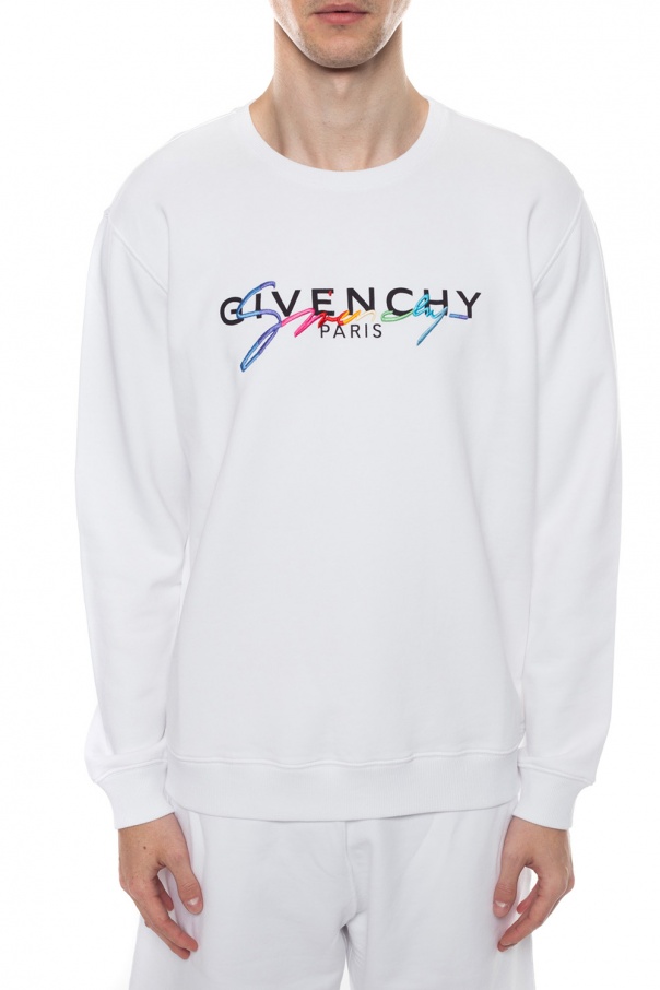 givenchy embroidered sweatshirt